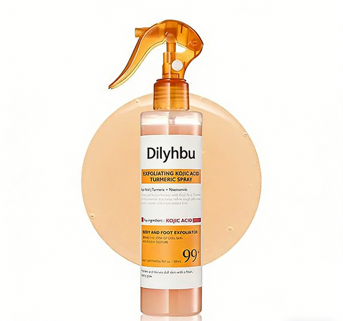 Peel Shot Keratin Care Kojic Acid Turmeric Spray  Pore Clearing Exfoliating Formula Skin Repair Scrub