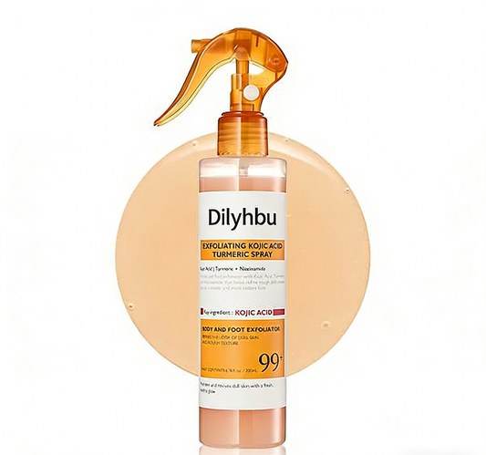 Peel Shot Keratin Care Kojic Acid Turmeric Spray  Pore Clearing Exfoliating Formula Skin Repair Scrub